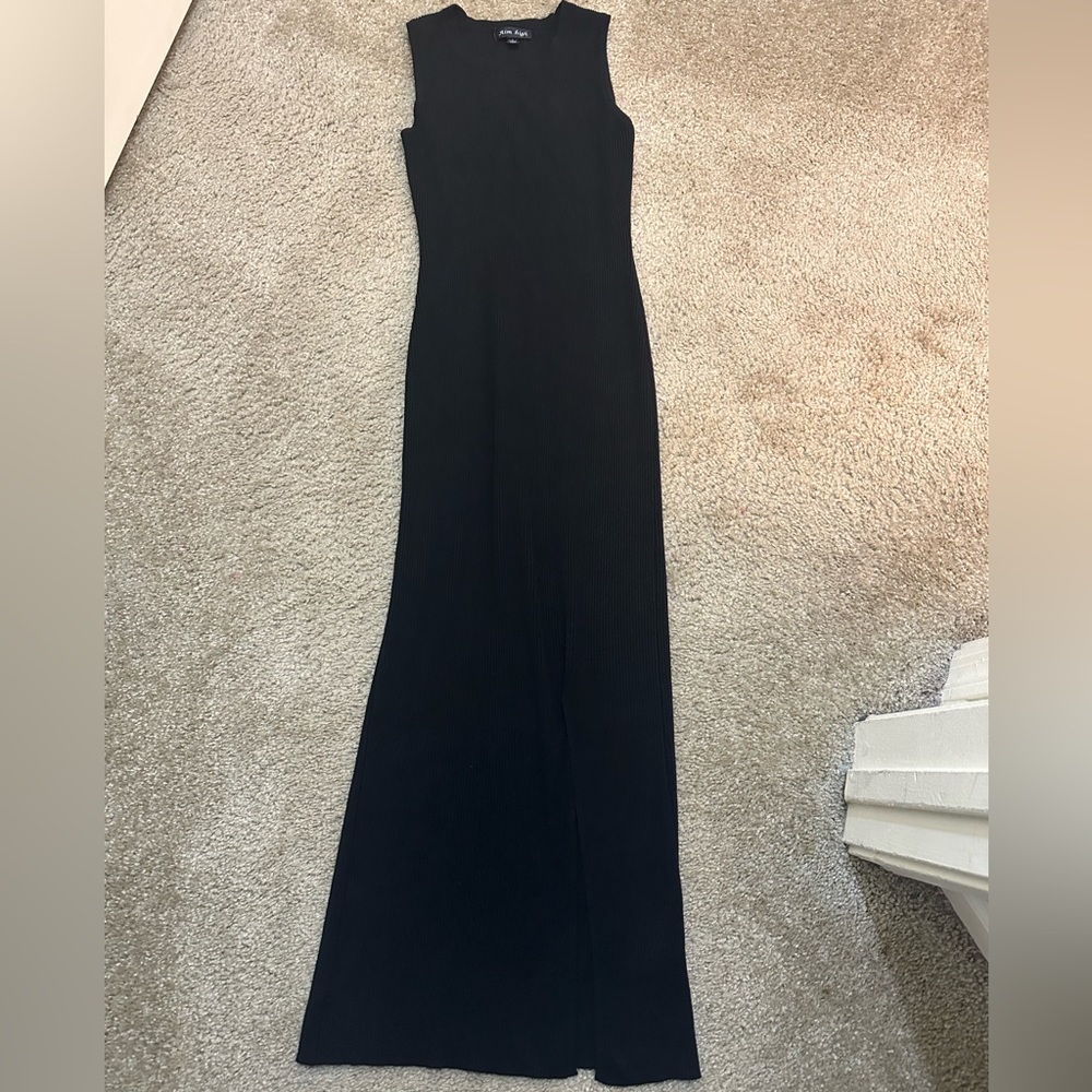 Black Tank Sweater Dress